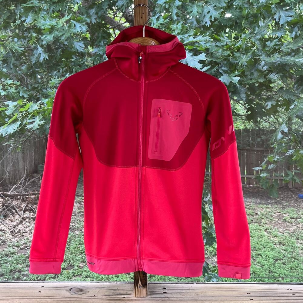Polartec Women's Dynafit Fleece Top Thermal Layer Red Size XS